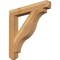 Ekena Millwork Funston Craftsman Rough Sawn Bracket, Western Red Cedar, 4"W x 30"D x 30"H BKT04X30X30FST04RWR - alternate 1